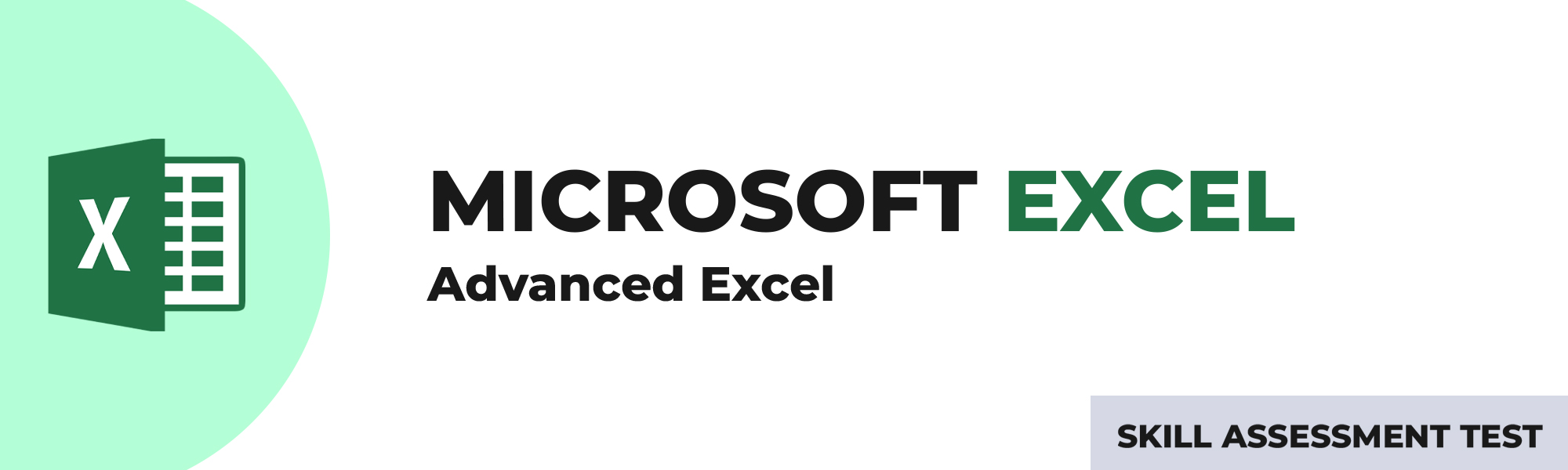 Advanced Excel Course Test in Singapore